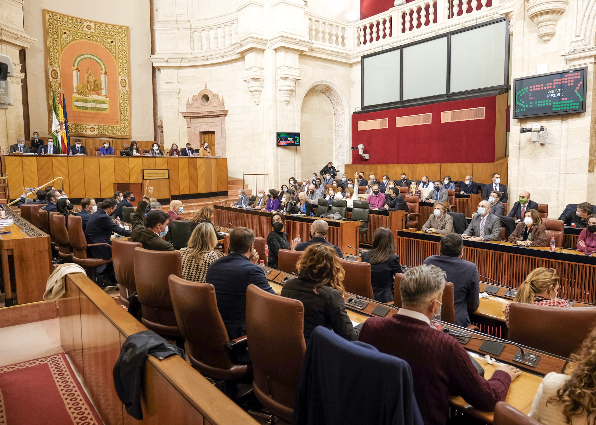  Votacin de las enmiendas a la totalidad a los Presupuestos 