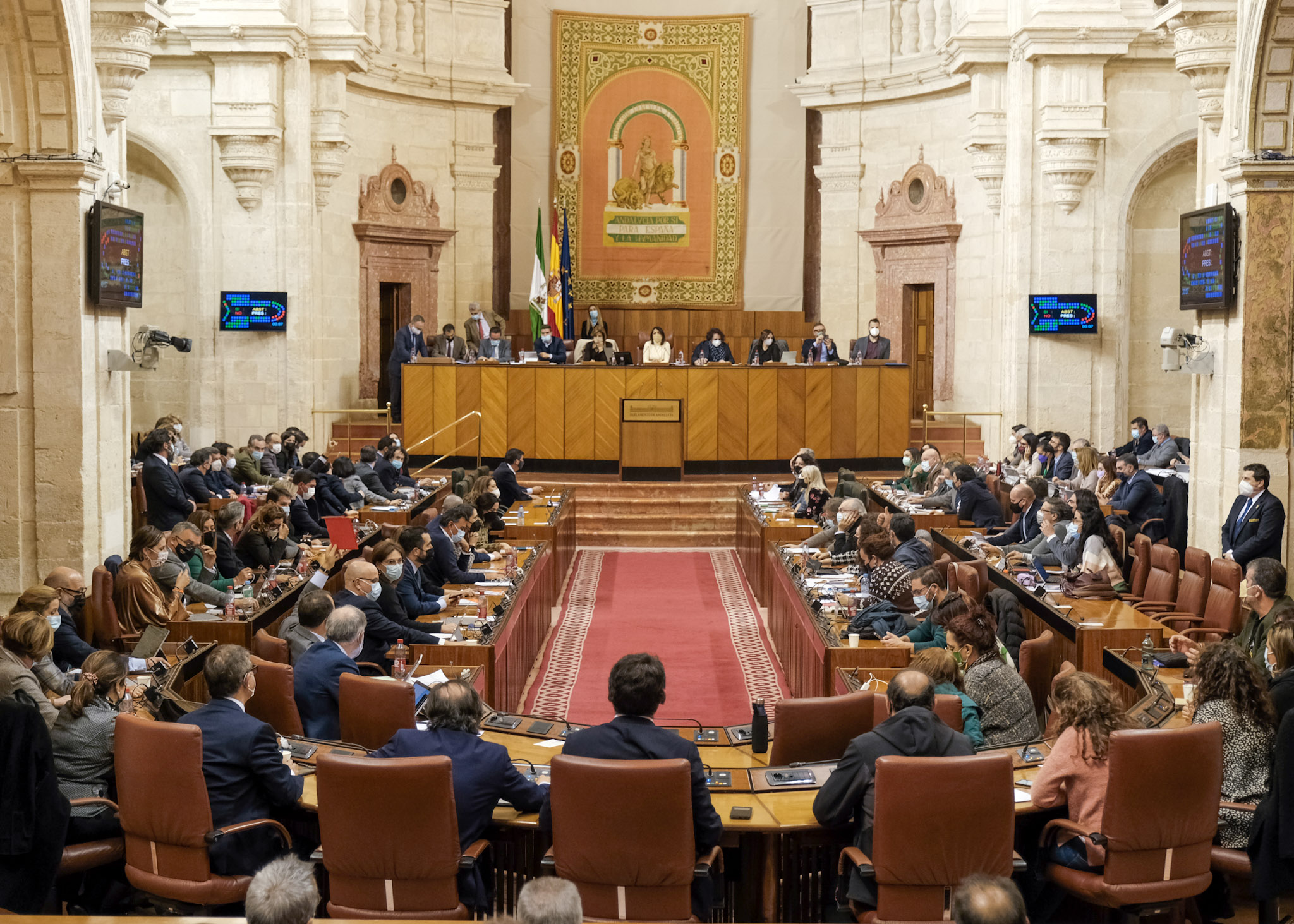El Pleno se dispone a votar los proyectos de ley 