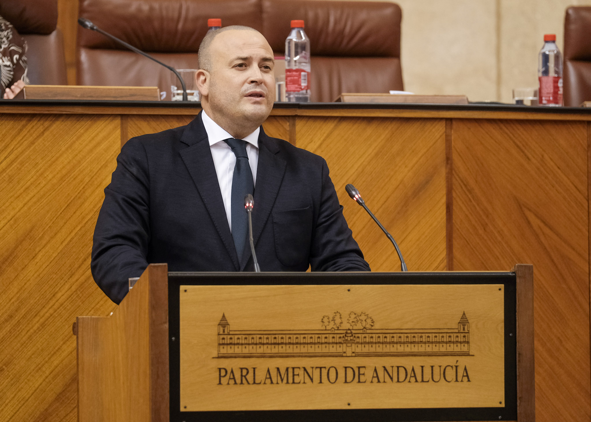 Julio D�az, por Ciudadanos, defiende la toma en consideraci�n de la proposici�n de ley para la mejora de regad�os en distintos municipios onubenses