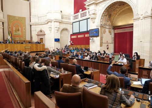  El Pleno vota la toma en consideraci�n de la proposici�n de ley de mejora de regad�os en municipios onubenses