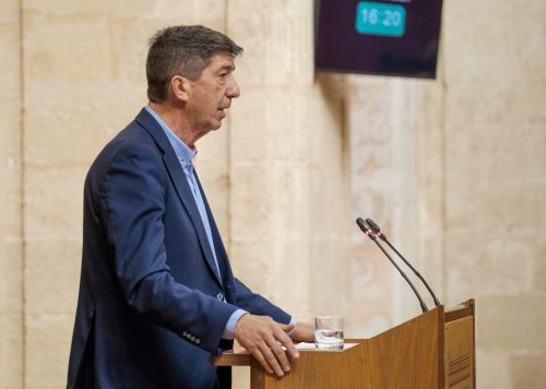  Juan Mar�n, vicepresidente y consejero de Turismo, Regeneraci�n, Justicia y Administraci�n Local, comparece para dar cuenta del grado de cumplimiento de la moci�n relativa a regeneraci�n y fortalecimiento de las instituciones