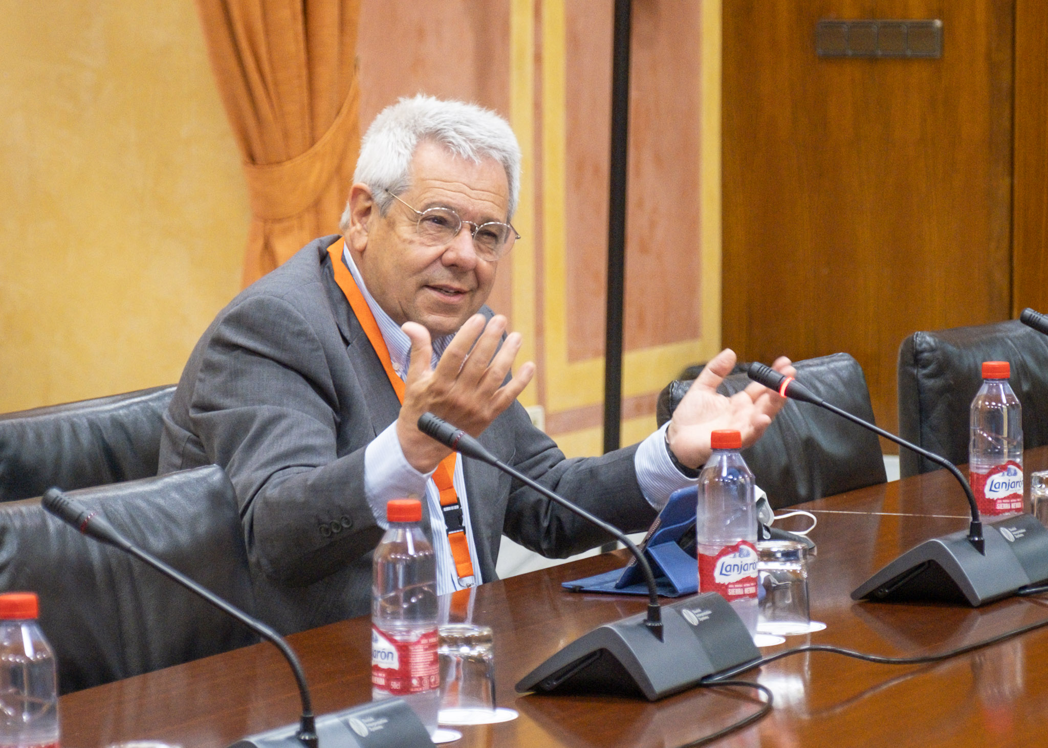 Joaqun Aurioles, doctor en Ciencias Econmicas, en representacin del Observatorio Econmico de Andaluca 