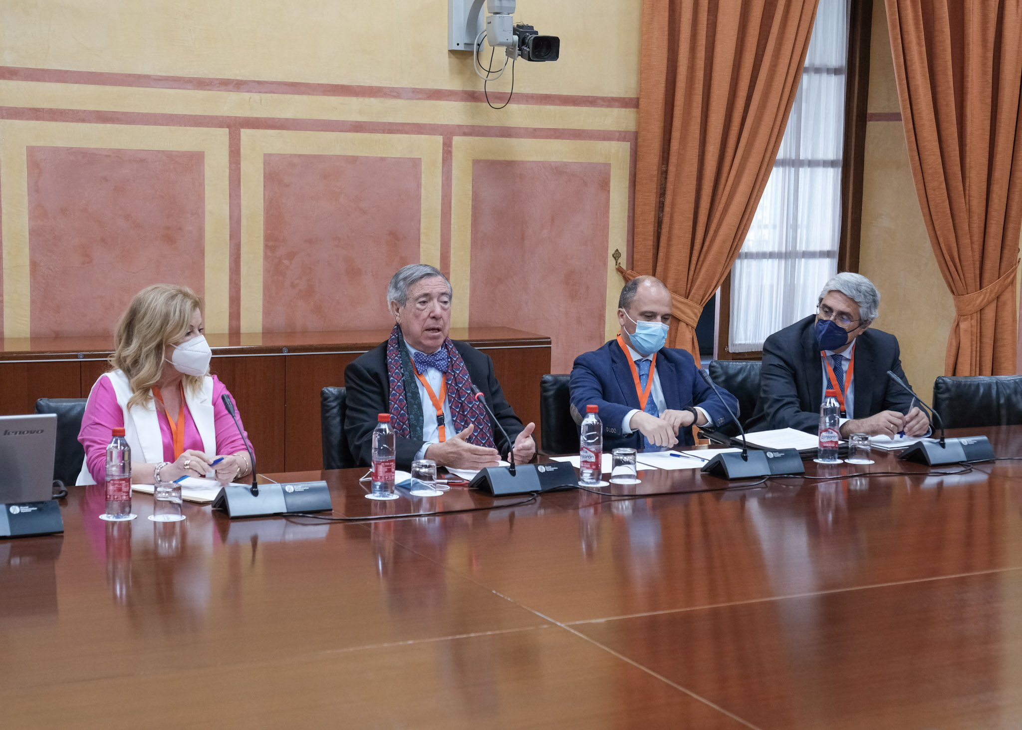 Representantes de la Confederacin de Empresarios de Andaluca (CEA) 