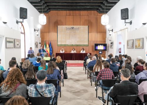  Acto central de la semana de Accin por la Educacin en Andaluca, organizado por Educo, celebrado en el Saln de Usos Mltiples