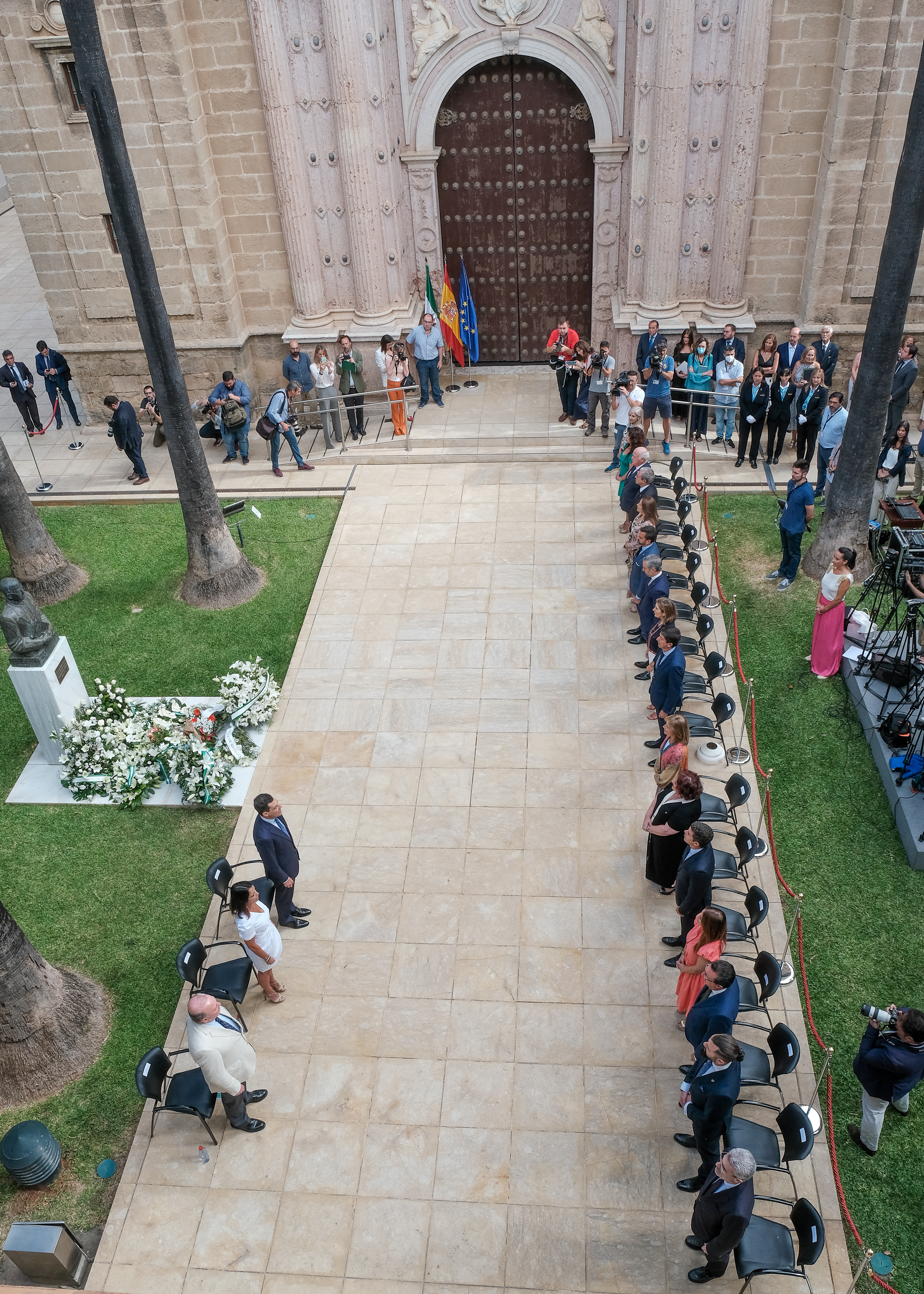   Imagen general del acto en homenaje a Blas Infante