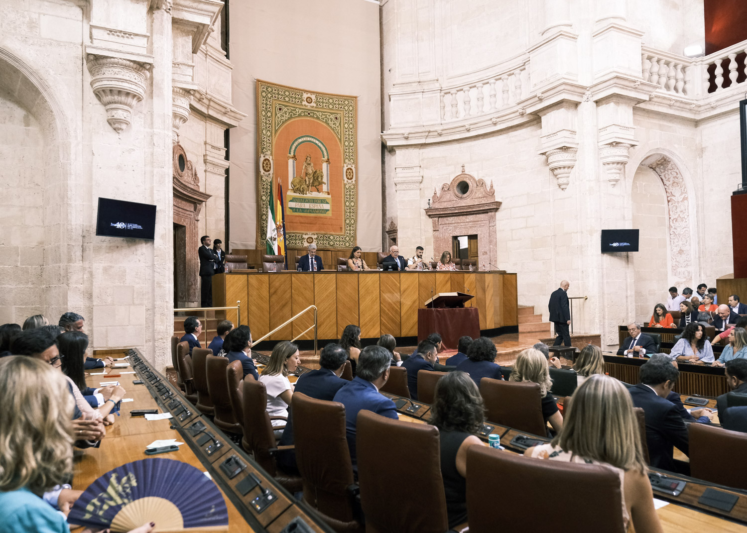    Arranca la XII Legislatura tras la sesi�n constitutiva del Parlamento de Andaluc�a
