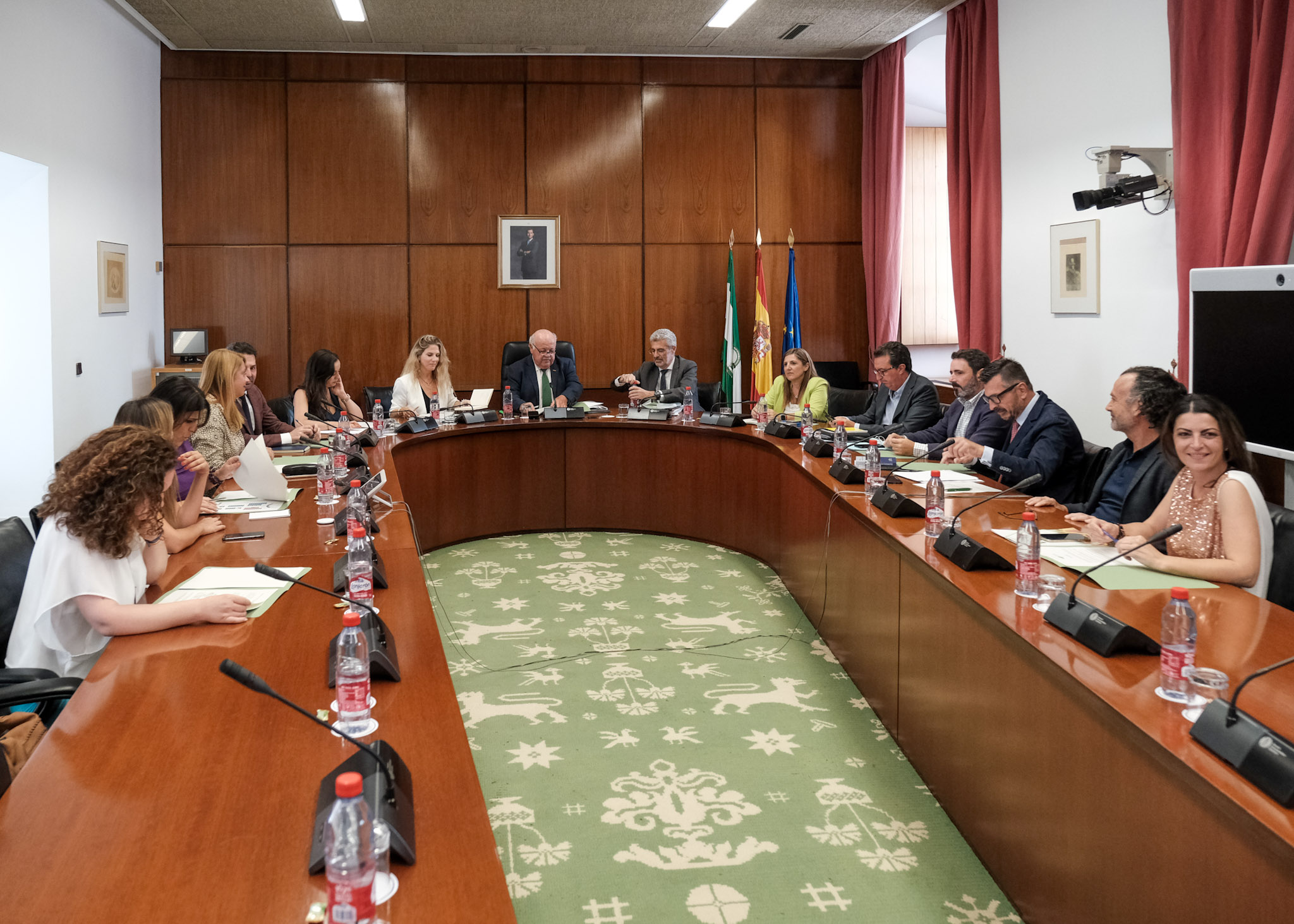  La Junta de Portavoces aprueba la ordenacin del debate de investidura del candidato a presidente de la Junta de Andaluca que se celebrar los das 20 y 21 de julio 