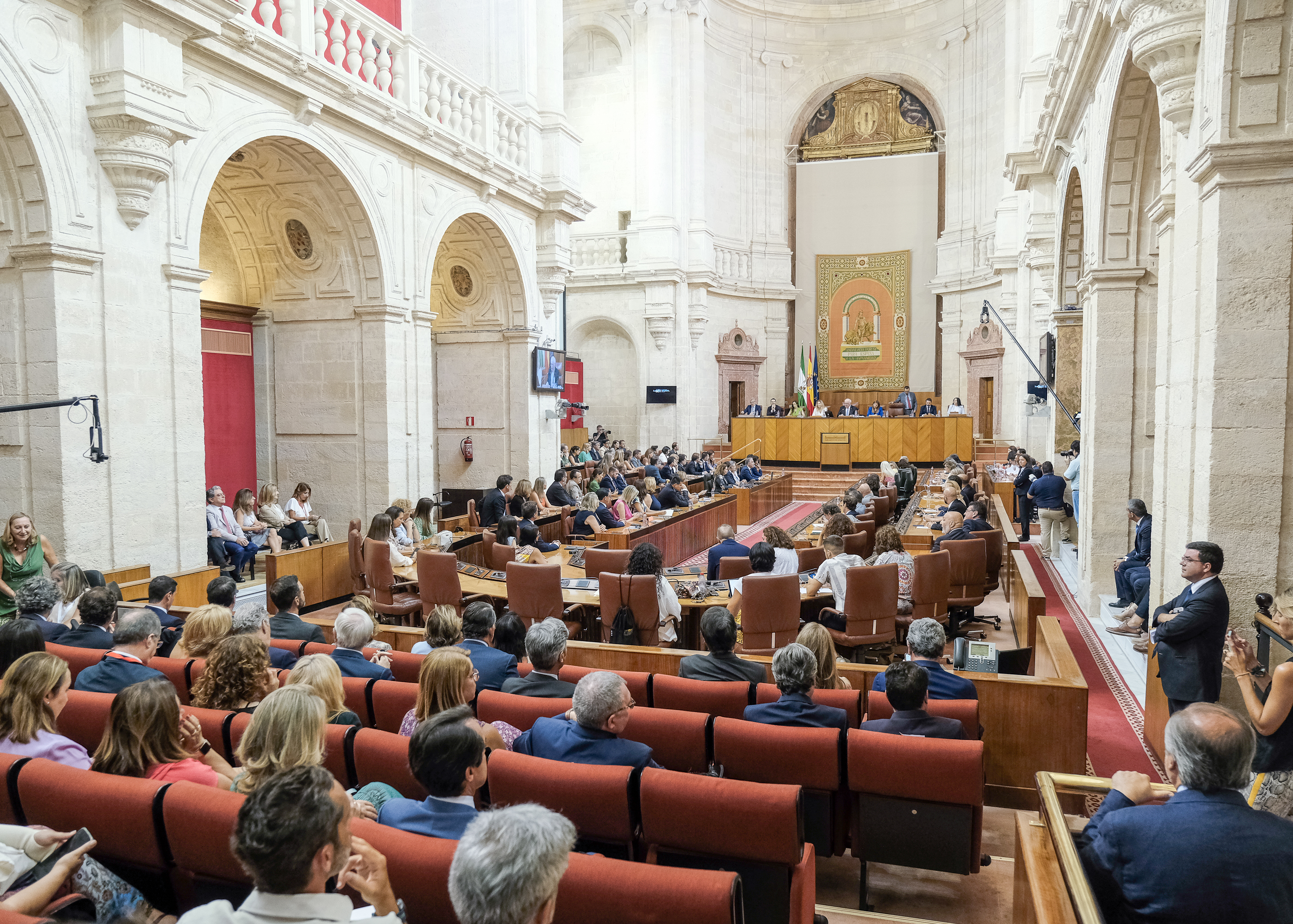  Imagen del Pleno durante la sesi�n de investidura