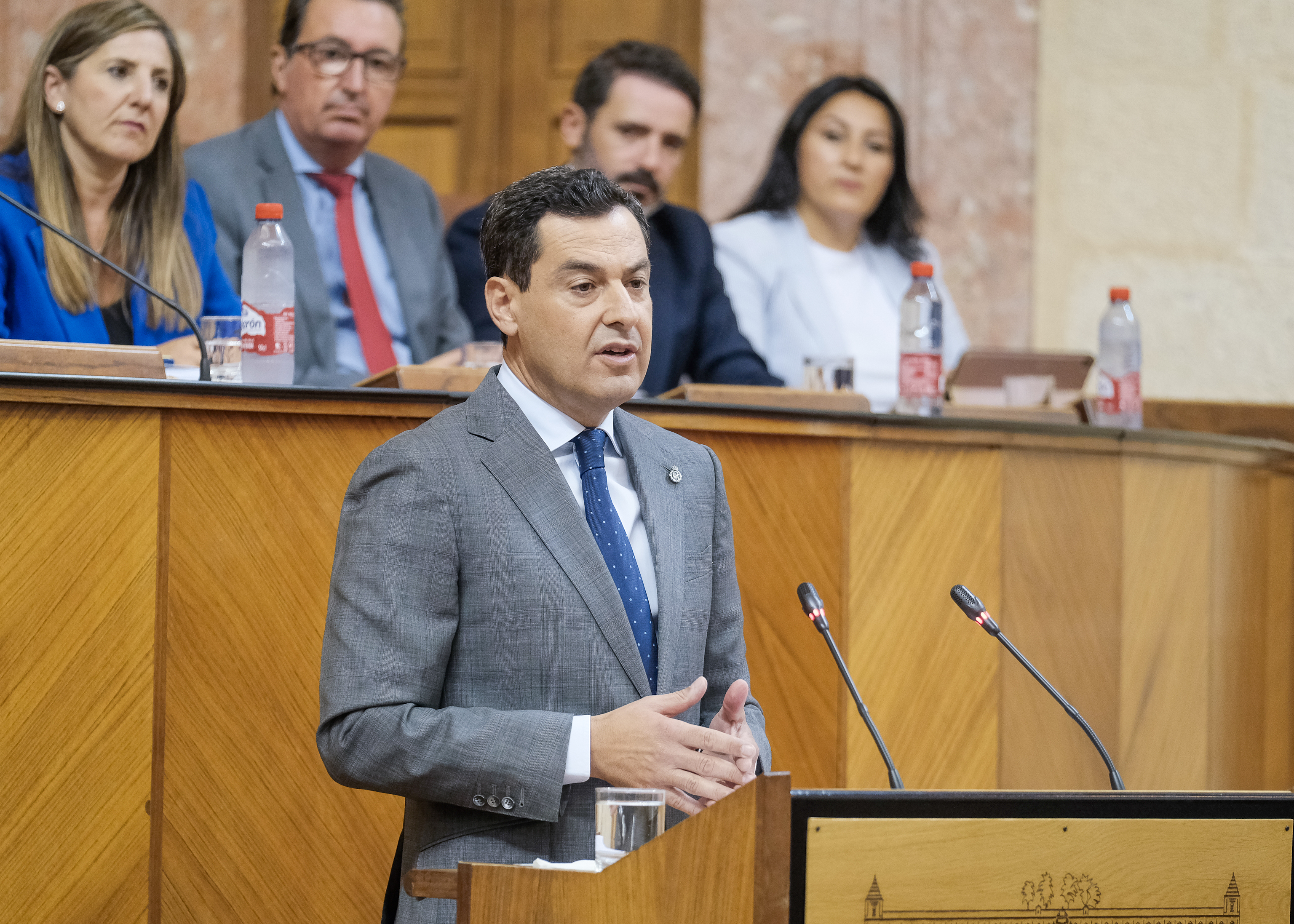  Intervenci�n inicial de Juan Manuel Moreno en el debate de investidura
