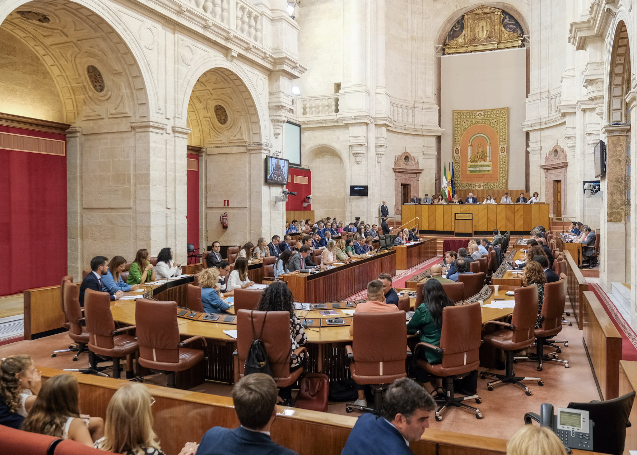  Vista general del Pleno durante la sesin