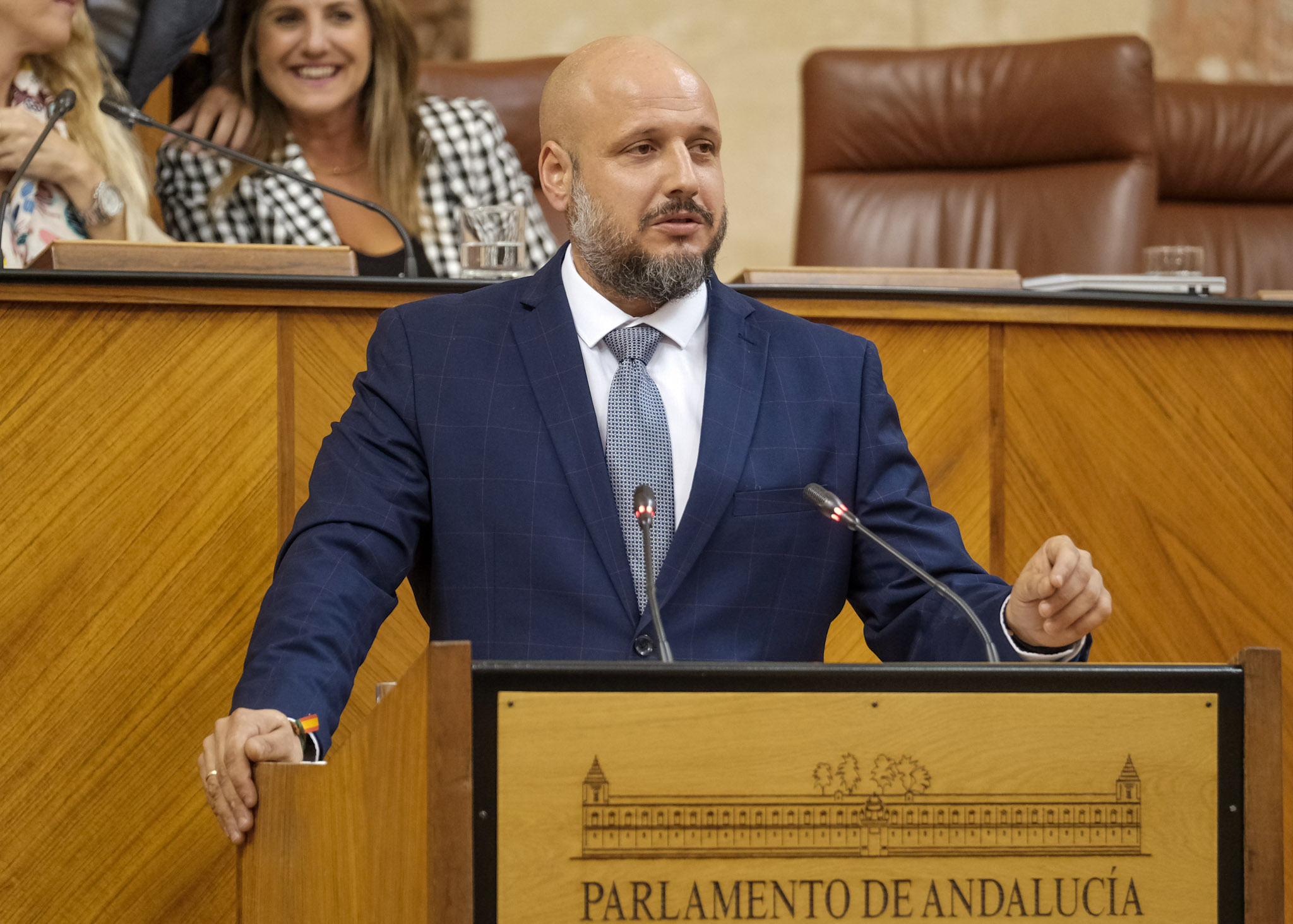  El diputado del Grupo Vox en Andaluca Rodrigo Alonso defiende una proposicin no de ley relativa a soberana energtica y energa nuclear 