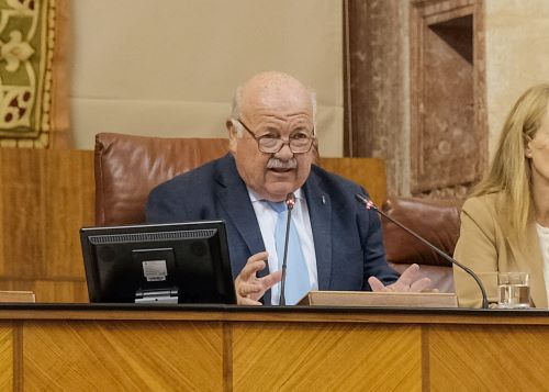  El presidente del Parlamento, Jess Aguirre, participa en la XIV edicin del Parlamento Infantil de Unicef celebrado en la sede de la Cmara andaluza