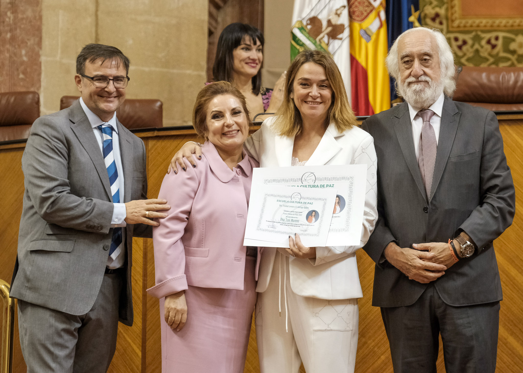 Toi Moreno entre las galardonadas con el premio Paloma de Plata 2022 