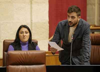  Jos Manuel Gmez, del G.P. Por Andaluca, pregunta sobre las consecuencias del colapso en las solicitudes del bono joven 