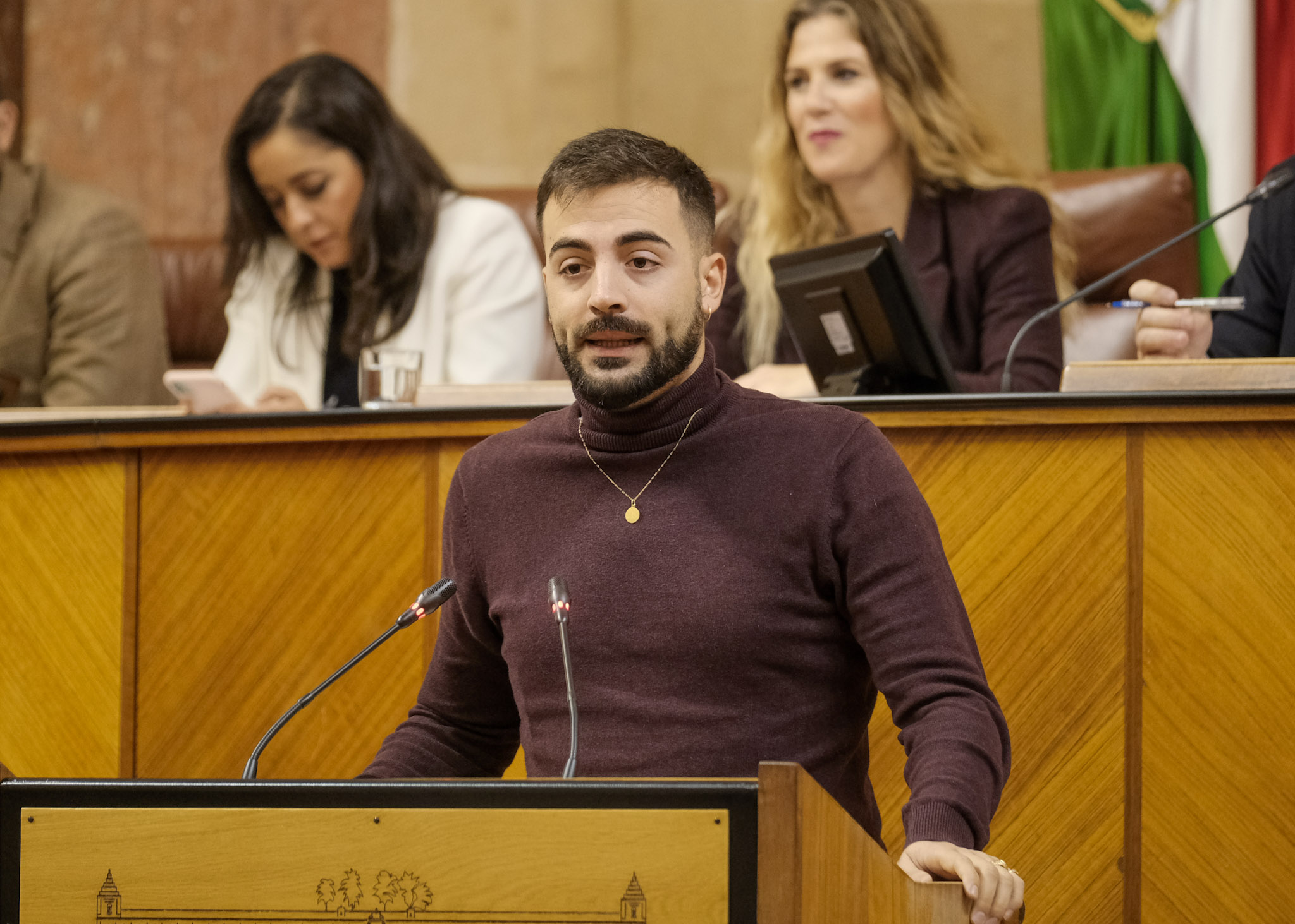 Jos Manuel Gmez, diputado del G.P. Por Andaluca, posiciona a su grupo 