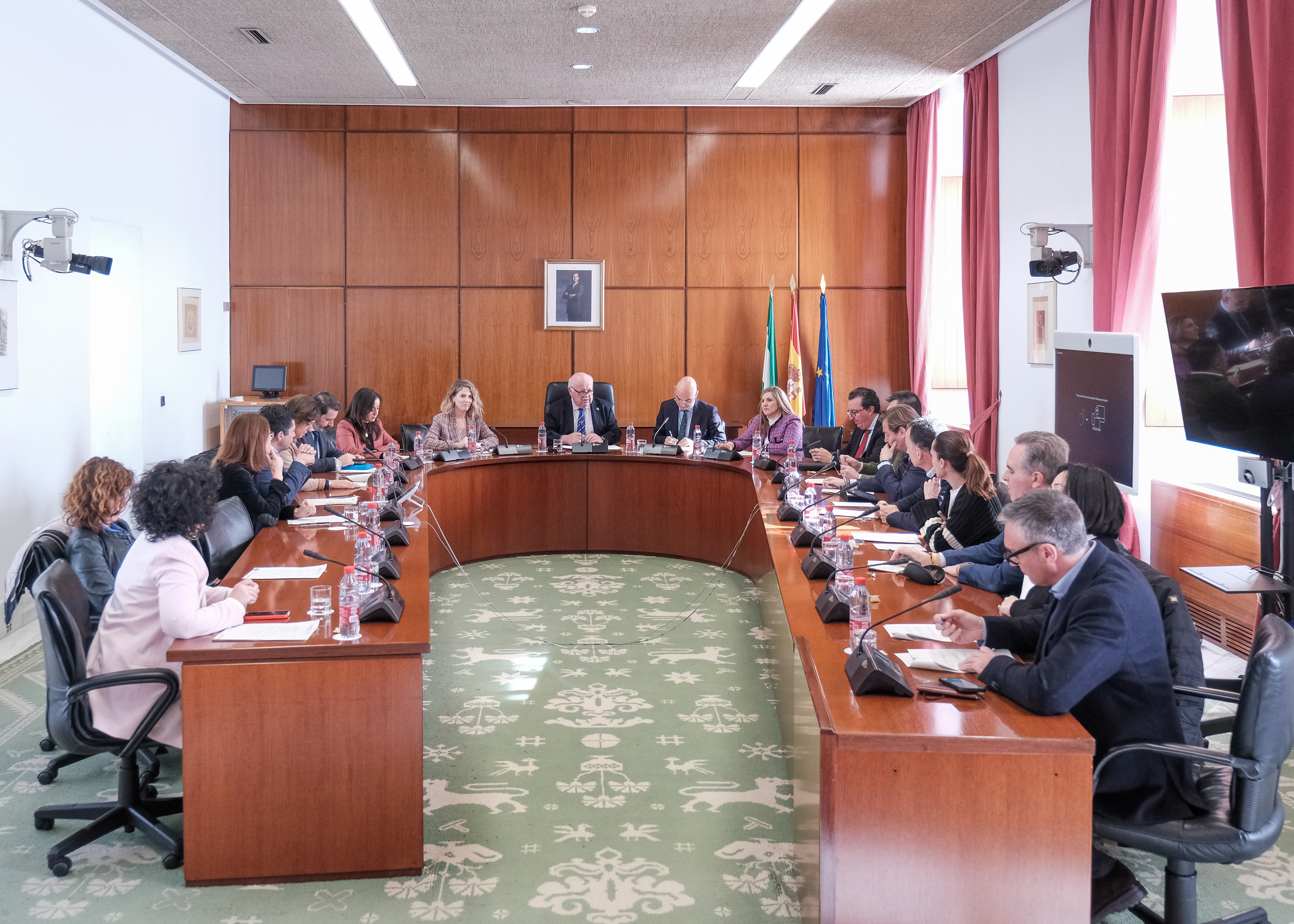  La Diputacin Permanente del Parlamento de Andaluca se reune para aprobar el orden del da de la Comisin de Control de la RTVA y de sus Sociedades Filiales del da 31 de enero 
