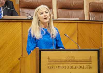 Patricia del Pozo, consejera de Desarrollo Educativo y Formacin Profesional, comparece ante el Pleno para informar sobre las oposiciones docentes del ao 2023 