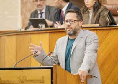 Jos Ignacio Garca, portavoz del Grupo Mixto-Adelante Andaluca, posiciona a su grupo con respecto al Proyecto de Ley de Economa Circular de Andaluca