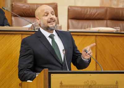 Para posicionar al G.P. Vox en el debate final del proyecto de ley interviene Rodrigo Javier Alonso, portavoz adjunto del grupo 
