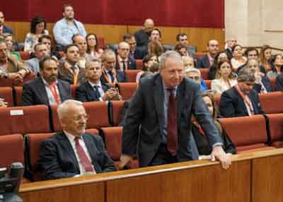 El nuevo candidato a magistrado del Tribunal Constitucional agradece al Pleno su designacin 
