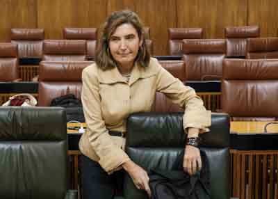 La consejera de Empleo, Empresas y Trabajo Autnomo, Roco Blanco, a su llegada 