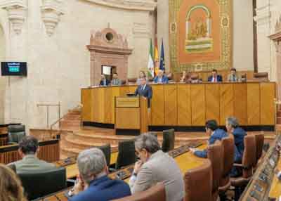  El consejero de la Presidencia, Antonio Sanz, solicita al Pleno la convalidacin del Decreto Ley 2/2023 por el que se adoptan medidas en materia de emergencias y extincin de incendios forestales 