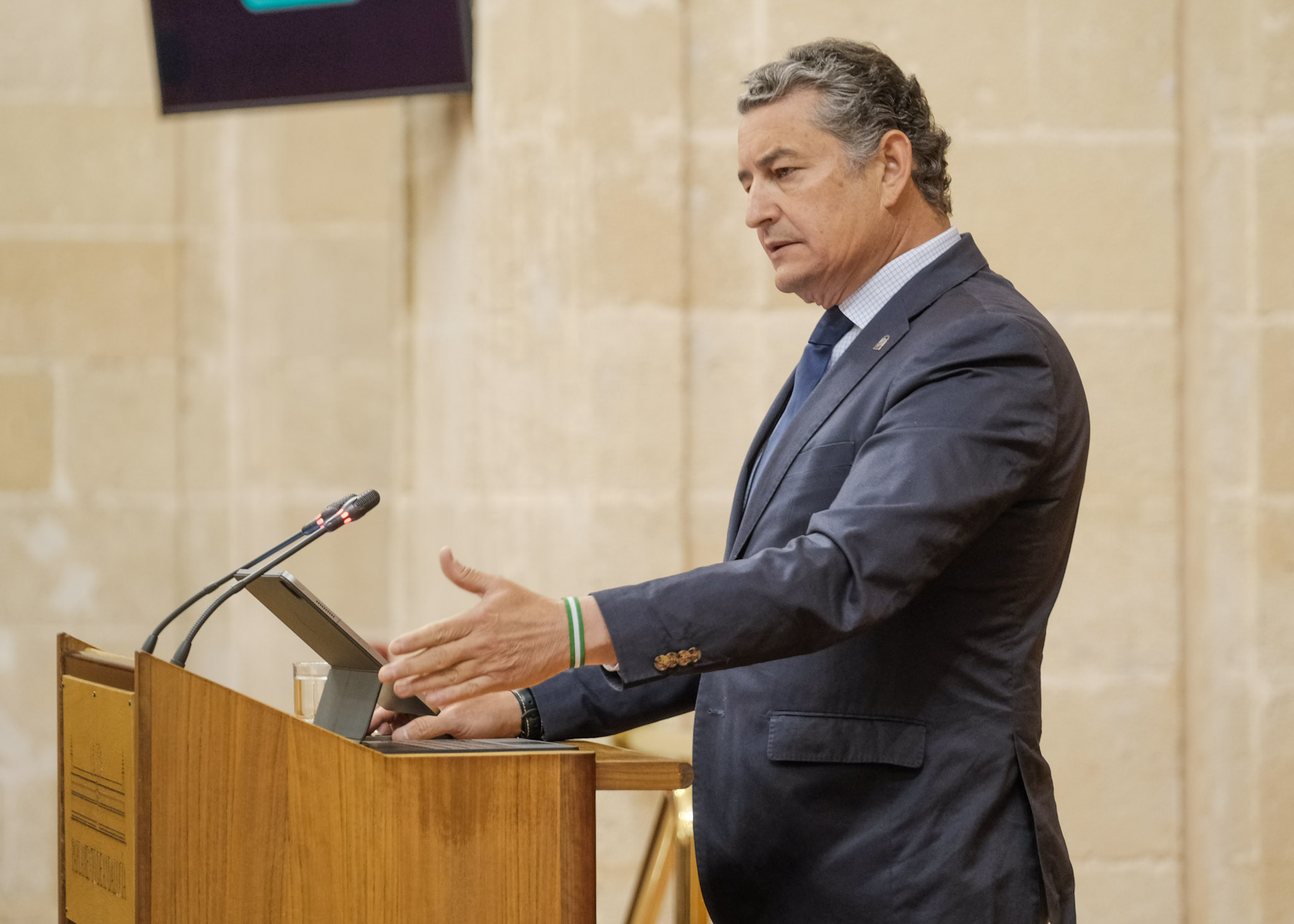 Antonio Sanz, consejero de la Presidencia, Interior, Dilogo Social y Simplificacin Administrativa 