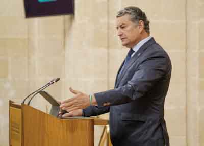 Antonio Sanz, consejero de la Presidencia, Interior, Dilogo Social y Simplificacin Administrativa 