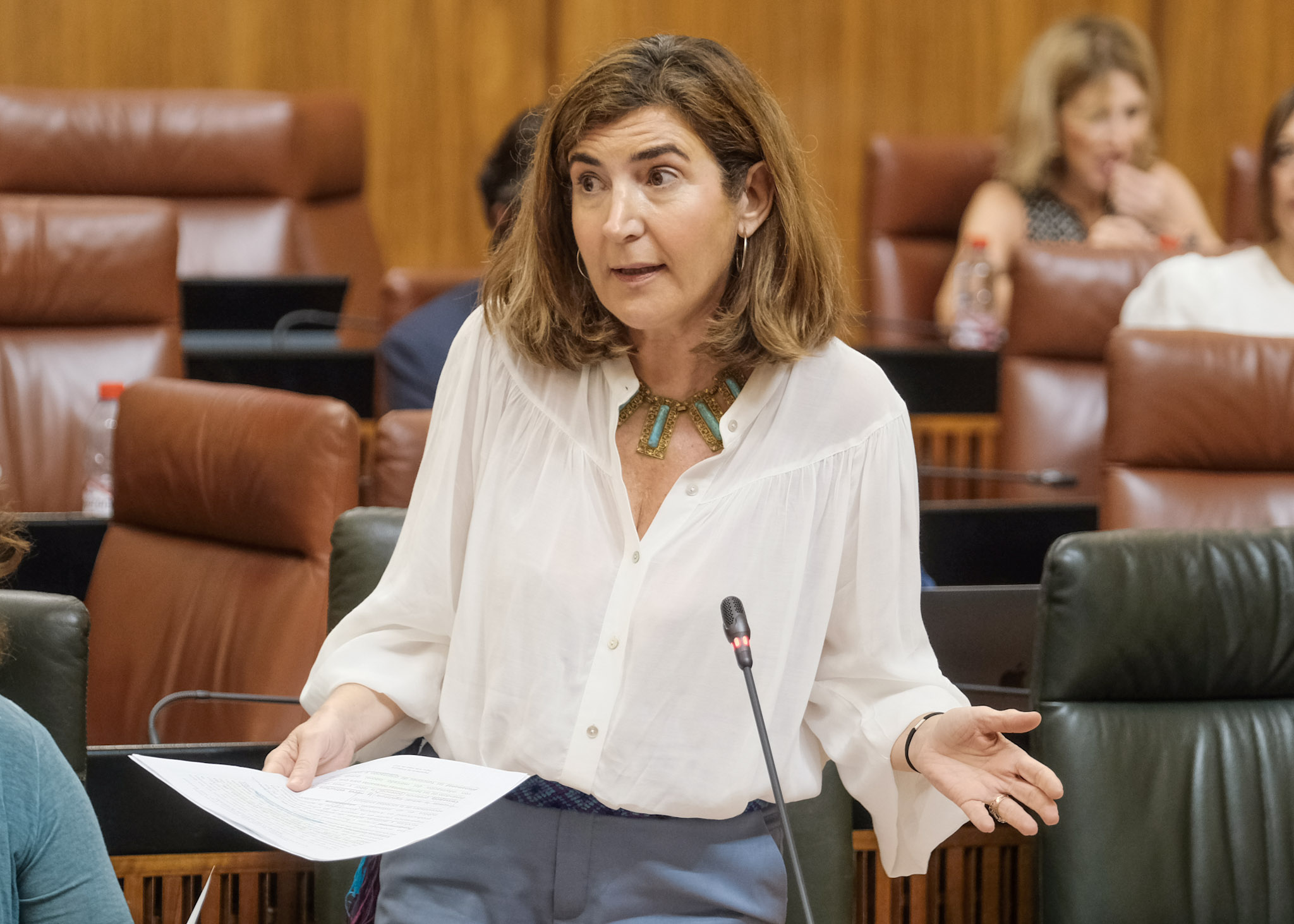 Roco Blanco, consejera de Empleo, Empresa y Trabajo Autnomo, responde 