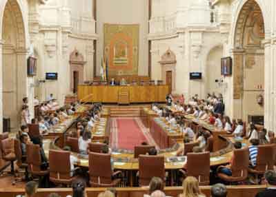  Actividad "Diputados por un da" de Aldeas Infantiles 