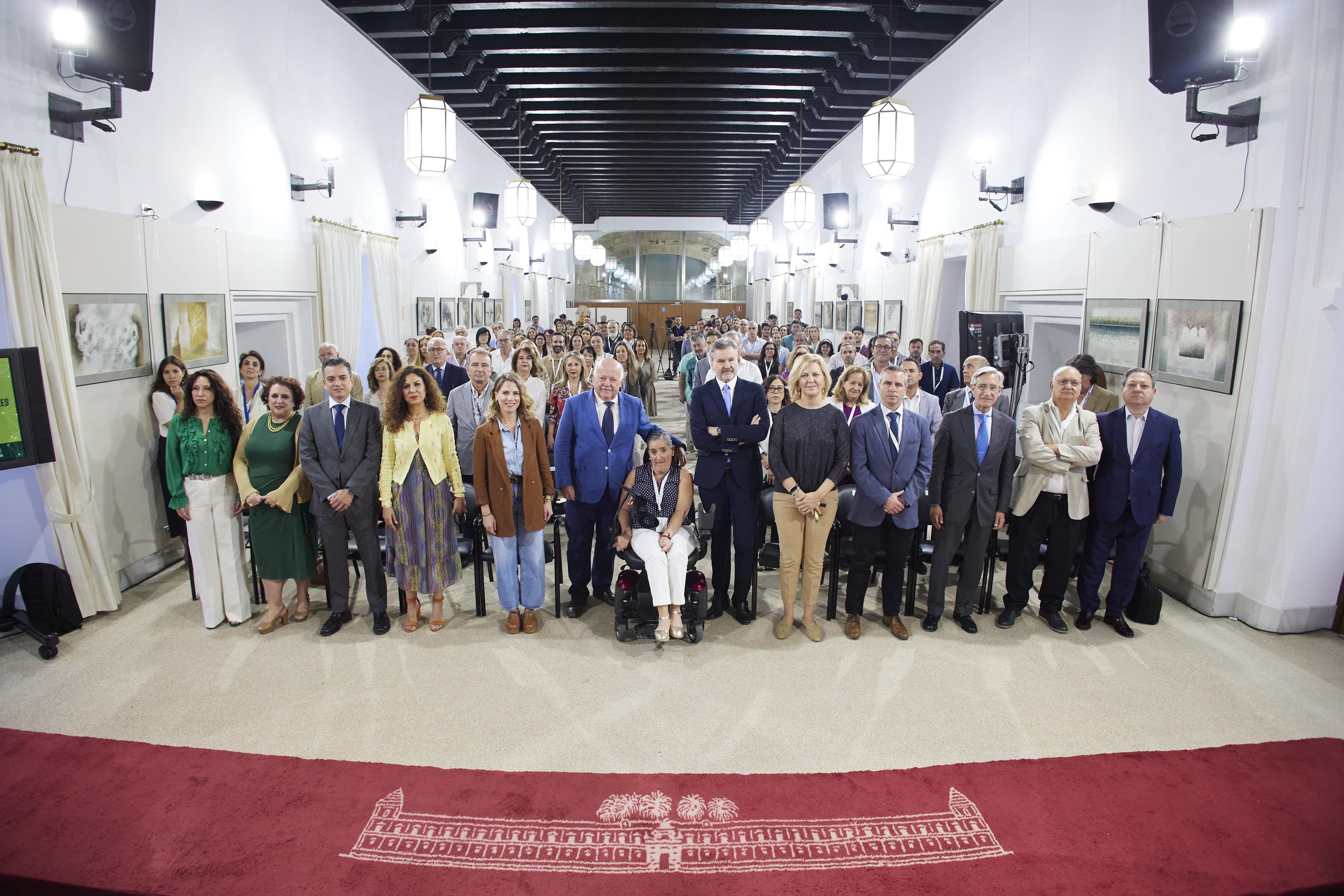  Los participantes en la jornada, antes del inicio