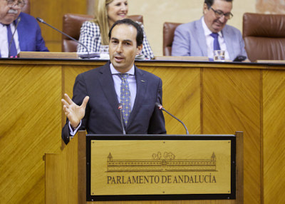 Miguel ngel Ruiz, del G.P. Popular, toma la palabra