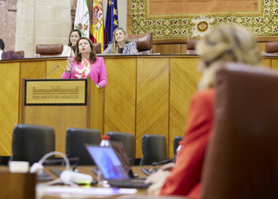 La consejera de Agricultura, Carmen Crespo, responde a la interpelacin planteada por el Grupo Socialista 