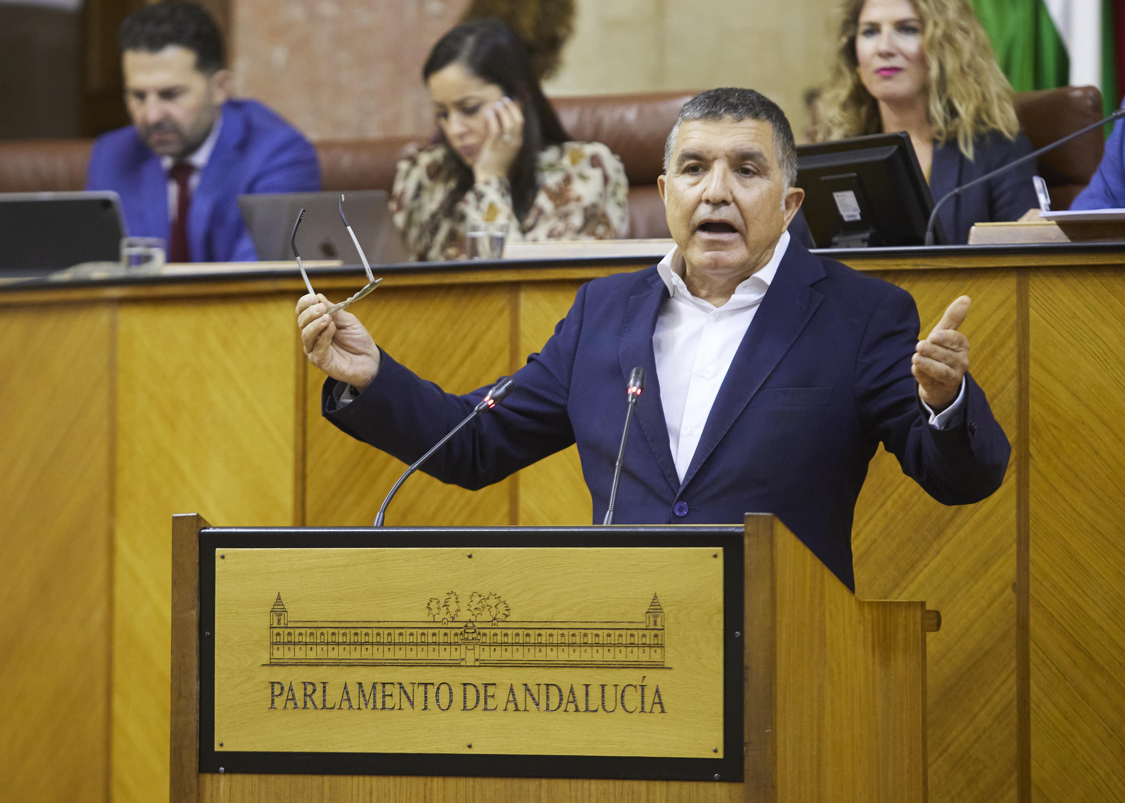  Gaspar Jos Llanes explica el posicionamiento del Grupo Parlamentario Socialista en el debate del dictamen 