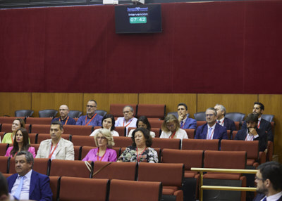 Tribuna de pblico durante el debate final del Proyecto de Ley de Funcin Pblica 