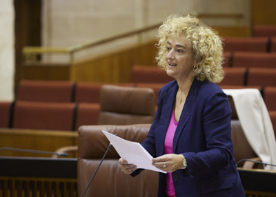 La diputada del G.P. Popular de Andaluca Rosa Mara Fuentes pregunta al consejero de Sostenibilidad sobre actuaciones ambientales