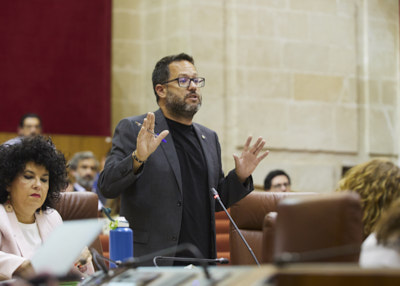  Jos Ignacio Garca, portavoz del Grupo Mixto Adelante Andaluca, se dirige al presidente de la Junta de Andaluca