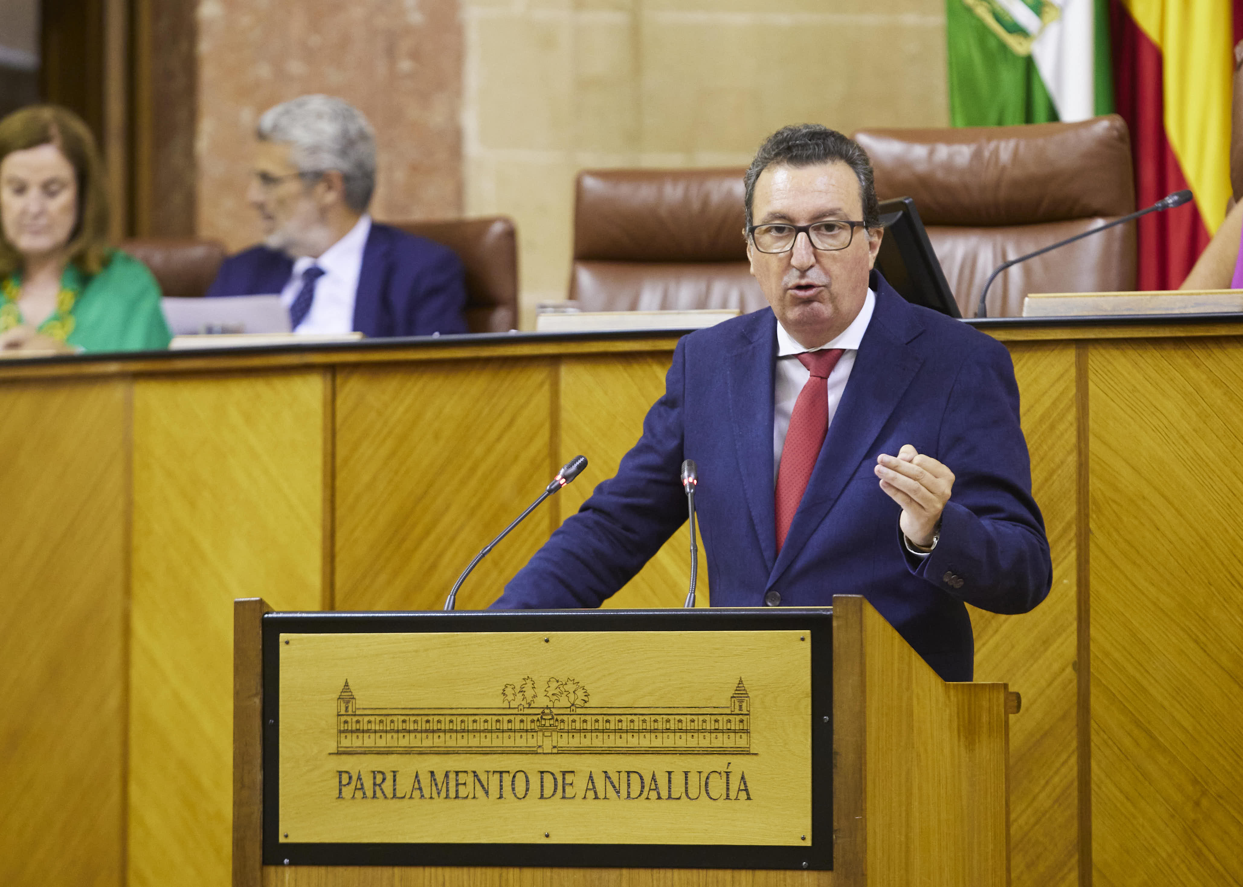 Manuel Andrs Gonzlez, del Grupo Popular, presenta al Pleno una proposicin no de ley de apoyo al sector de los frutos rojos de Huelva 