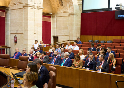  La tribuna del pblico durante el debate de los proyectos de ley