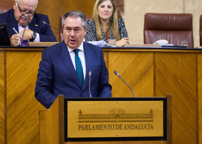  Juan Espadas, portavoz del Grupo Socialista, solicita la creacin de una ponencia de estudio para la profundizacin y mejora del autogobierno de la comunidad autnoma andaluza