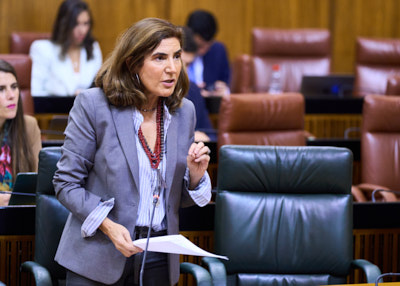   Roco Blanco, consejera de Empleo, Empresa y Trabajo Autnomo responde a las preguntas relativas a su mbito de competencia