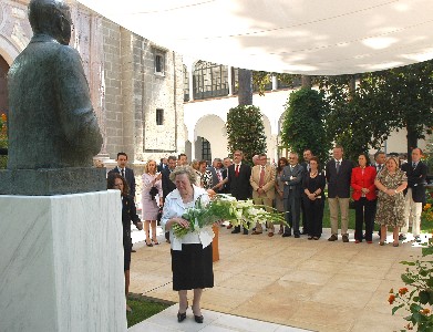 La presidenta de la Fundacin Blas Infante, Mara de los ngeles Infante