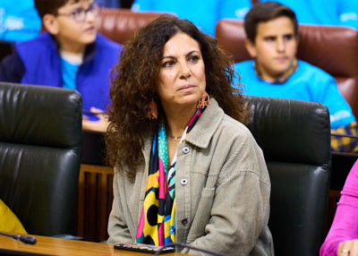  Ana Mara Ruiz, del G.P. Vox en Andaluca, ha participado en el XV Pleno Infantil Unicef