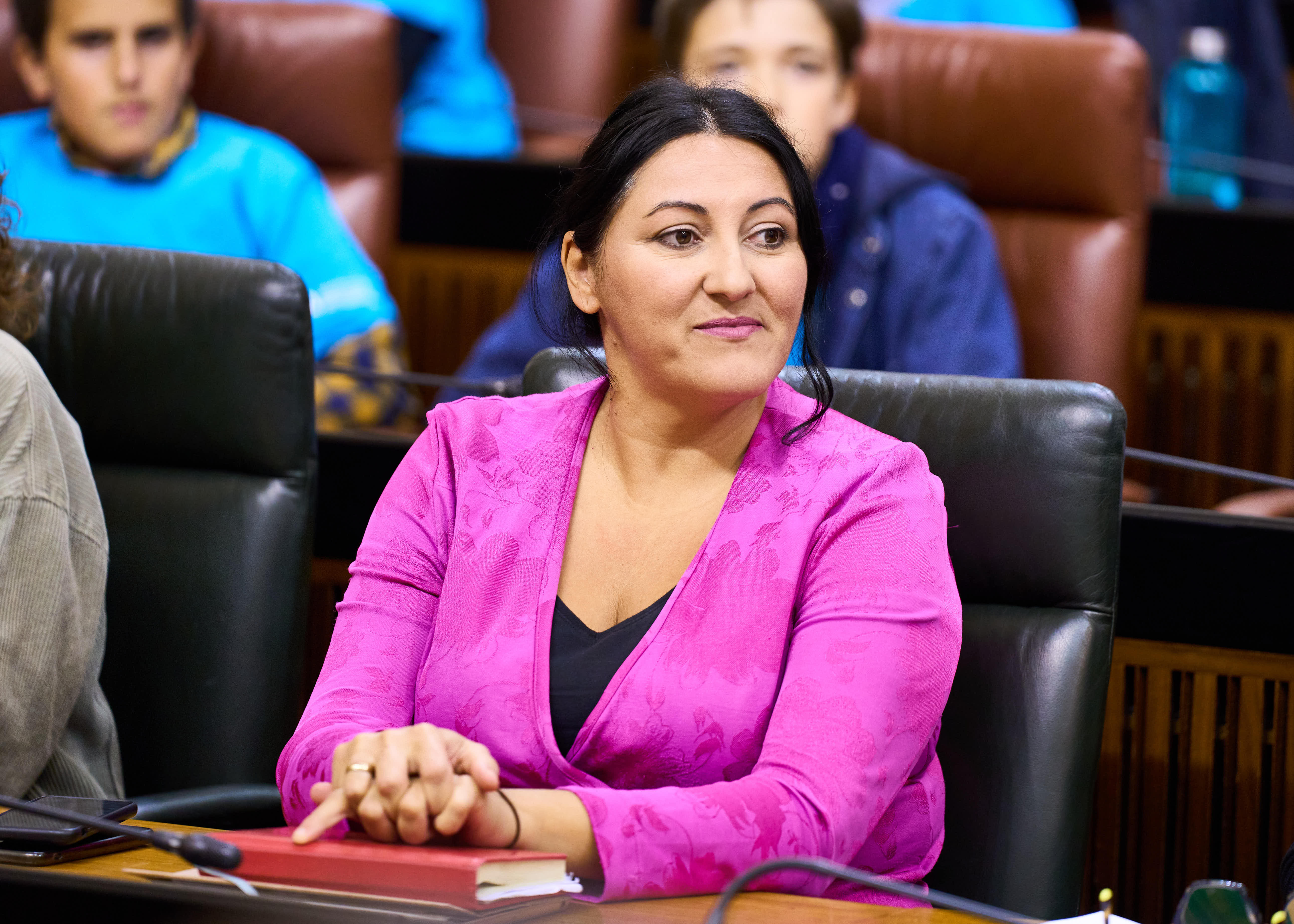  Por el Grupo parlamentario Por Andaluca ha participado la diputada Alejandra Durn
