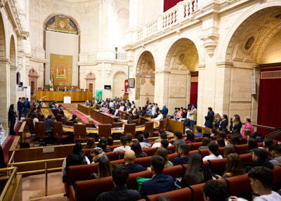  El Saln de Plenos del Parlamento de Andaluca acoge las XXIII jornadas de Escuela Cultura de Paz
