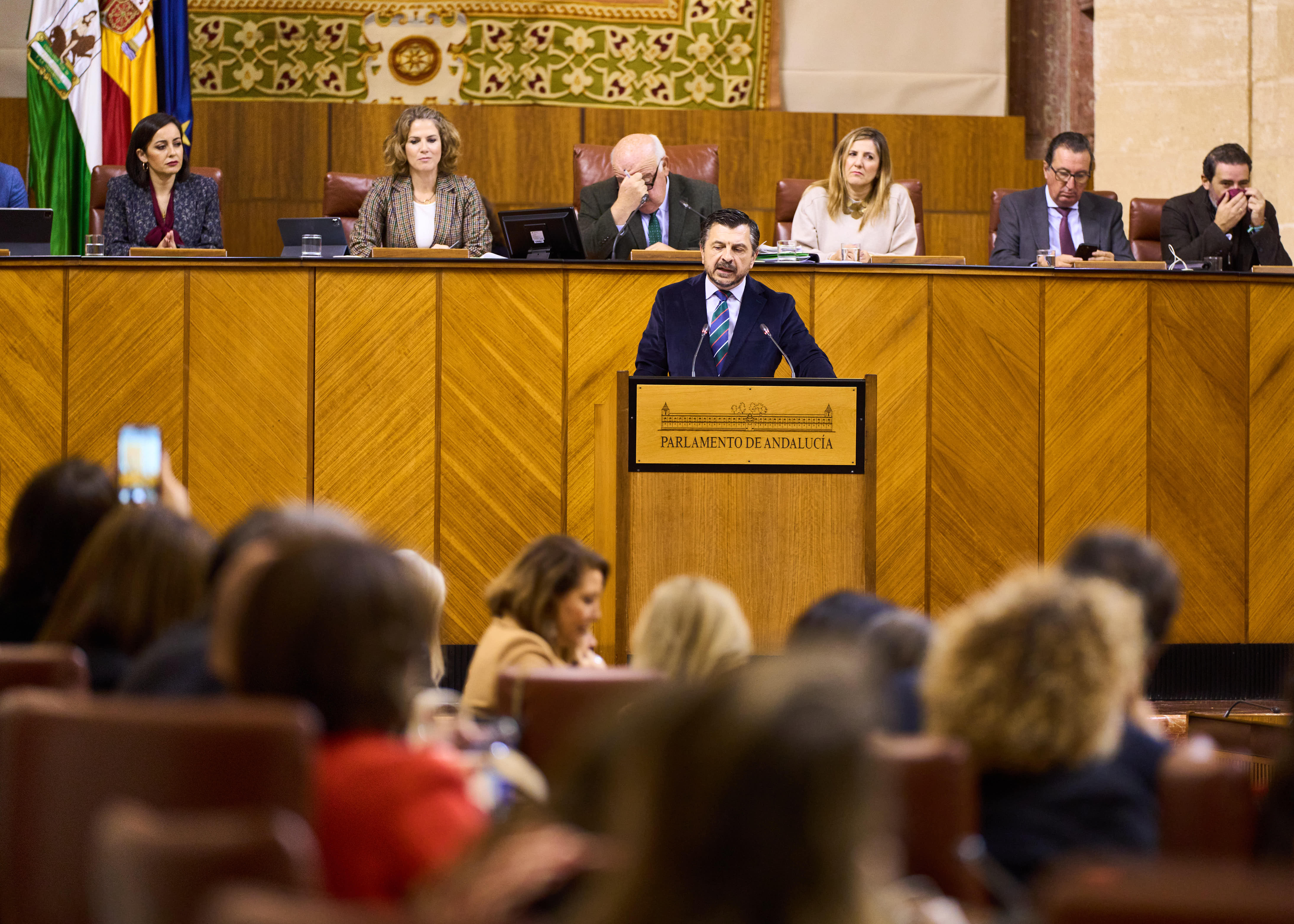  Antonio Martn, portavoz del Grupo Popular, interviene en el debate