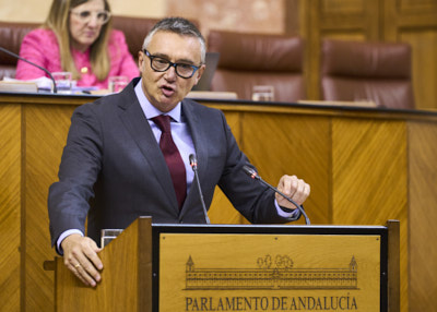  Manuel Gavira, portavoz del Grupo Parlamentario Vox, interviene en el debate de toma en consideracin de la Proposicin de Ley 12-24/PPL-000001, relativa a Consejo Consultivo de Andaluca