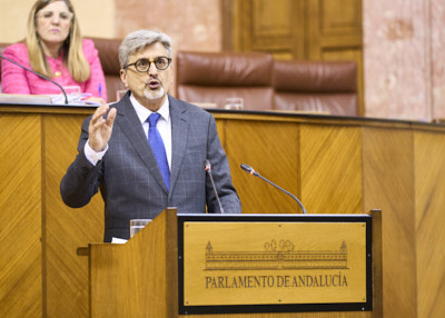  Jos Aurelio Aguilar, portavoz adjunto del Grupo Socialista, durante el debate sobre la convalidacin del Decreto Ley 3/2024, de 6 de febrero, por el que se adoptan medidas de simplificacin y racionalizacin administrativa 