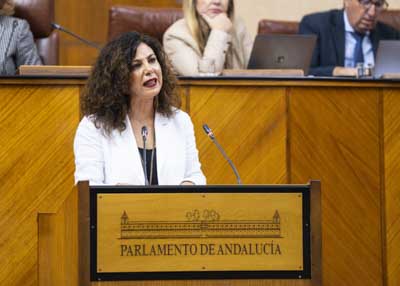 Por el Grupo Vox en Andaluca, la diputada Ana Mara Ruiz interviene en el debate de toma en consideracin de la proposicin de ley