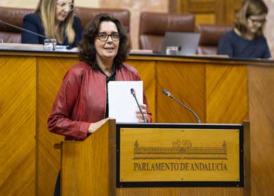 Por el Grupo Socialista la diputada Susana Rivas defiende la proposicin no de ley relativa a la definicin de los puestos de trabajo docentes de los centros de educacin permanente (CEPER) 
